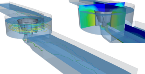 Simulation einer Kleinwasserkraftanlage